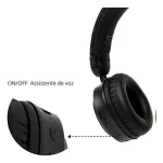 Miniatura de Fone Ouvido Headphone Amvox Ahp 1209 Bateria 12h E Bluetooth