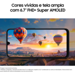 Miniatura de Celular Samsung Galaxy A16 128gb 4gb Ram Câmera de Até 50mp Tela 6.7 Nfc Ip54 Bateria 5000 Mah Cinza