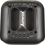 Miniatura de Amvox Caixa de Som Amplificada ACA 150 POP – 150W RMS, Bluetooth, Iluminação LED, Rádio FM