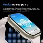 Miniatura de Relógio Smartwatch Aurafit A10c Tela 2.02 Esporte 2 Pulseira