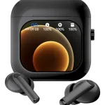 Miniatura de Fone Ouvido Aurabuds X6  Bluetooth Tela Touch Screen 512mb Preto Fone Ouvido Aurabuds X6 Bluetooth 