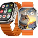 Miniatura de Smartwatch 5g Ultra Ai3 16gb Serie 10 Chip Câmera Caixa Prateado