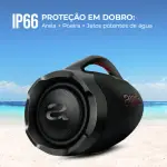 Miniatura de Caixa de Som Aiwa Boombox Plus AWS-BBS-01-B Bluetooth Amplificada 200W USB