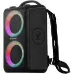 Miniatura de Caixa Som Bluetooth Portátil Amplificada 600W Rms Bateria Potente Amvox Aca 600 Bagvox