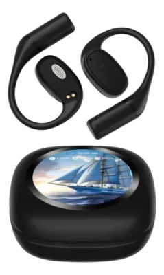 Fone Aurabuds X5l Tela Amoled Inteligente Esporte