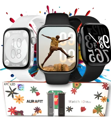 Relógio Smartwatch A10 Mini A Prova D'água Gps E 2 Pulseira