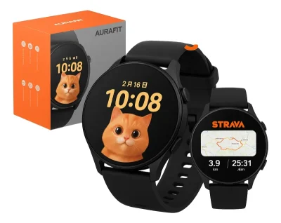 Smartwatch G12 Gps Strava Amoled Prova D'água Aurafit
