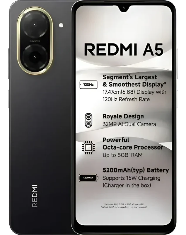 Imagem principal do Redmi A5 Dual Sim 128gb 8gb Ram