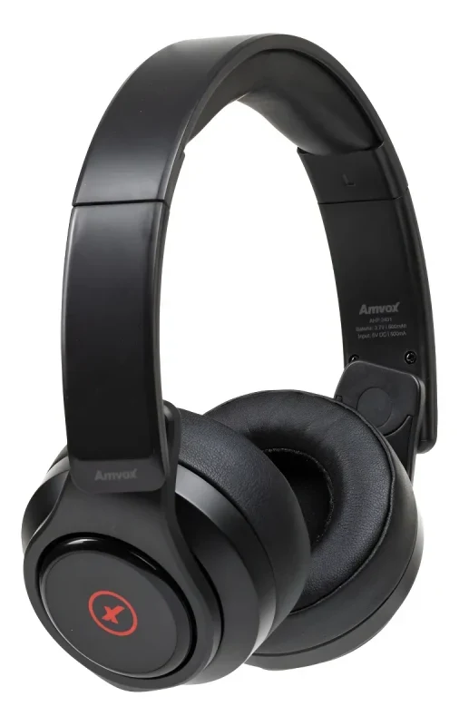 Imagem principal do Headphone Bluetooth Confortável Bateria 18h Amvox- Ahp 2401 Cor Preto
