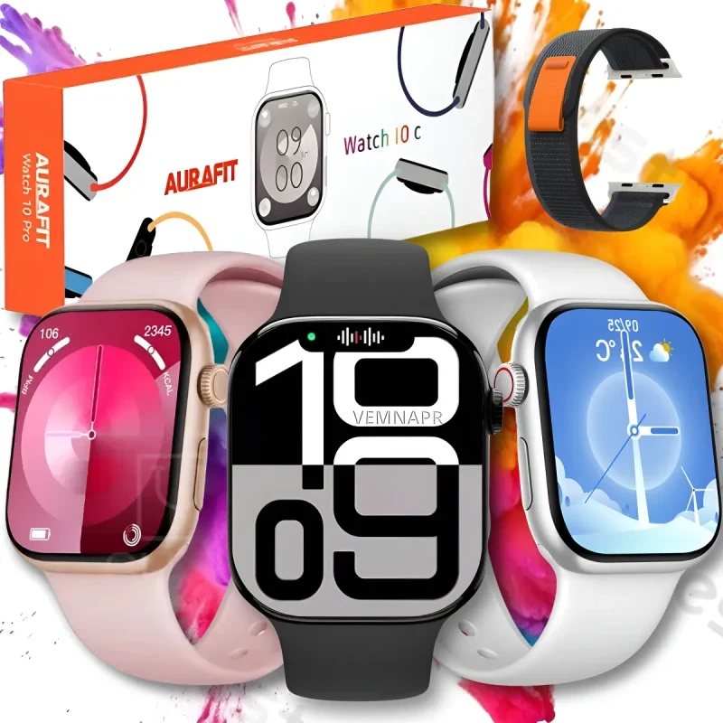 Imagem principal do Relógio Smartwatch Aurafit A10c Tela 2.02 Esporte 2 Pulseira