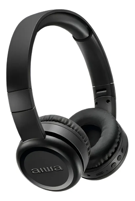 Imagem principal do Fone de Ouvido Headphone AIWA AWS-HP-03-B Bluetooth bateria com até 100 horas de duração