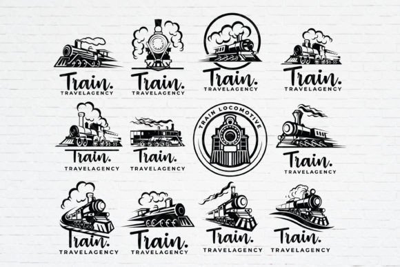 Train Logo SVG Bundle designs