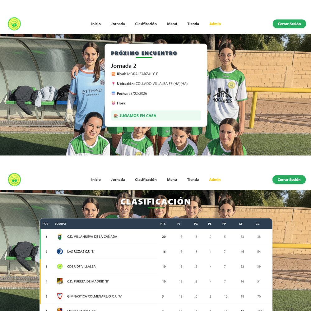 App para Infantil Femenino UD Villalba