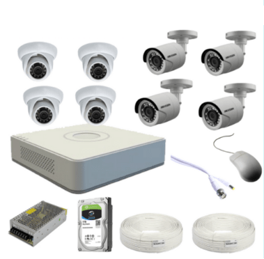 HD Camera 2.4 MP 8 Camera Set