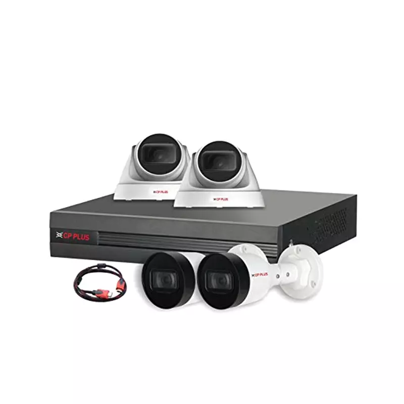 IP Camera 4 MP colour night vision dome/ bullet 4 PCS