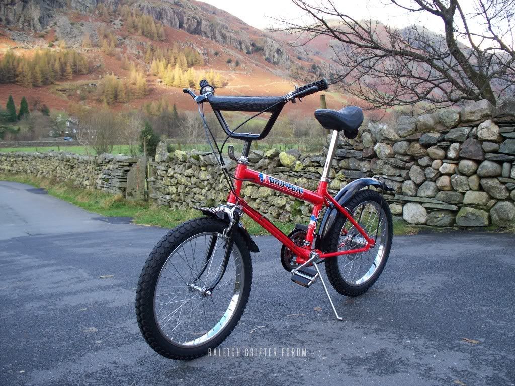 red grifter bike