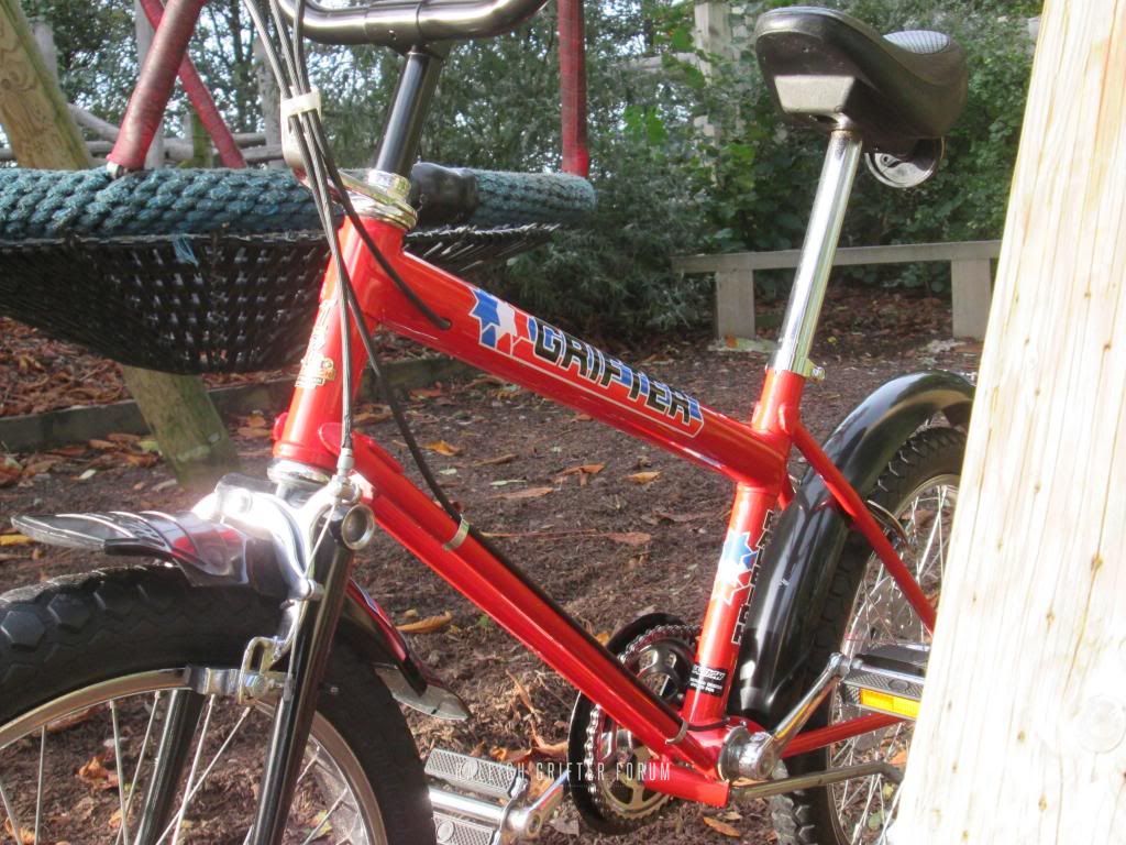 red grifter bike