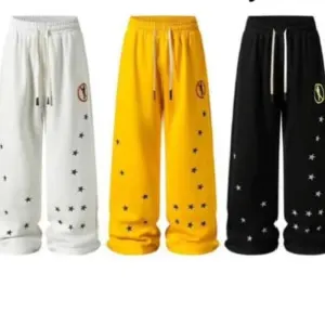Baggy wide-leg sweatpants