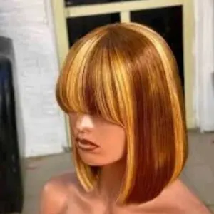 Bob  piano wig