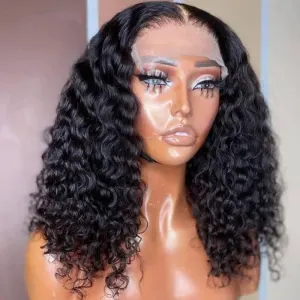 4*4 water curl wig