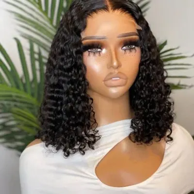 Closure Jerry curl human hair
