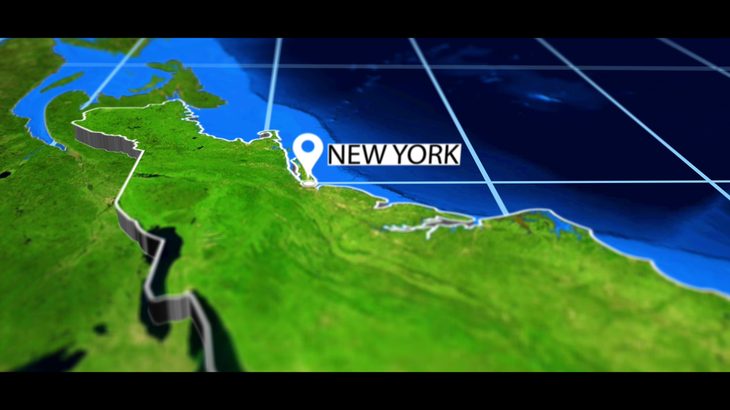 3D Extrude World Map - 6