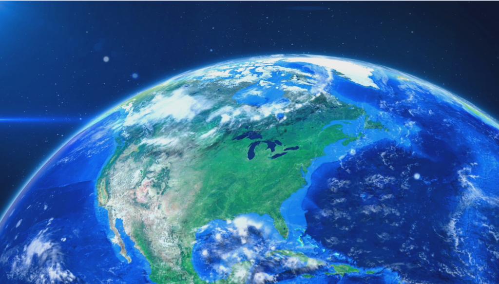 World Map Earth Zoom - 2