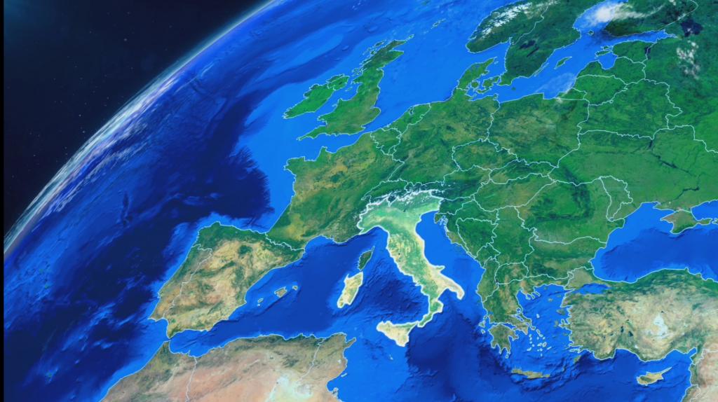 World Map Earth Zoom - 1