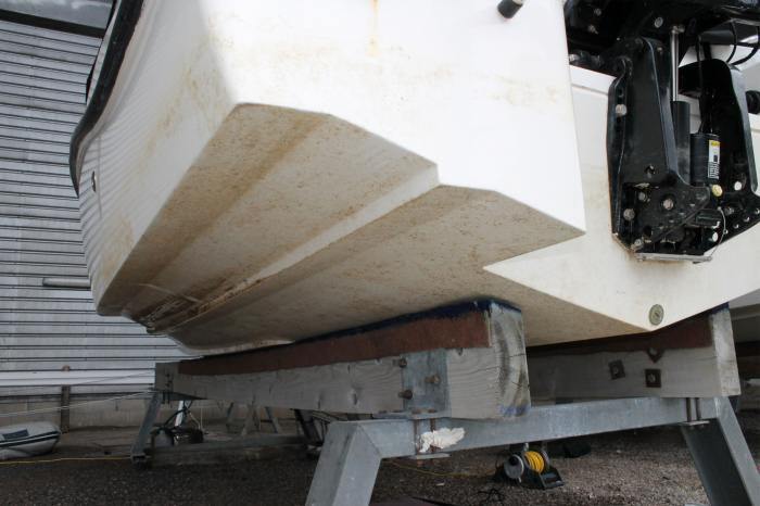 Because No Antifoul Had Been Applied a Thorough and Detailed Preparation Was Needed