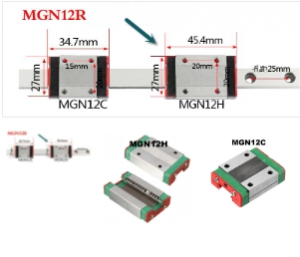 Block con trượt MGN12