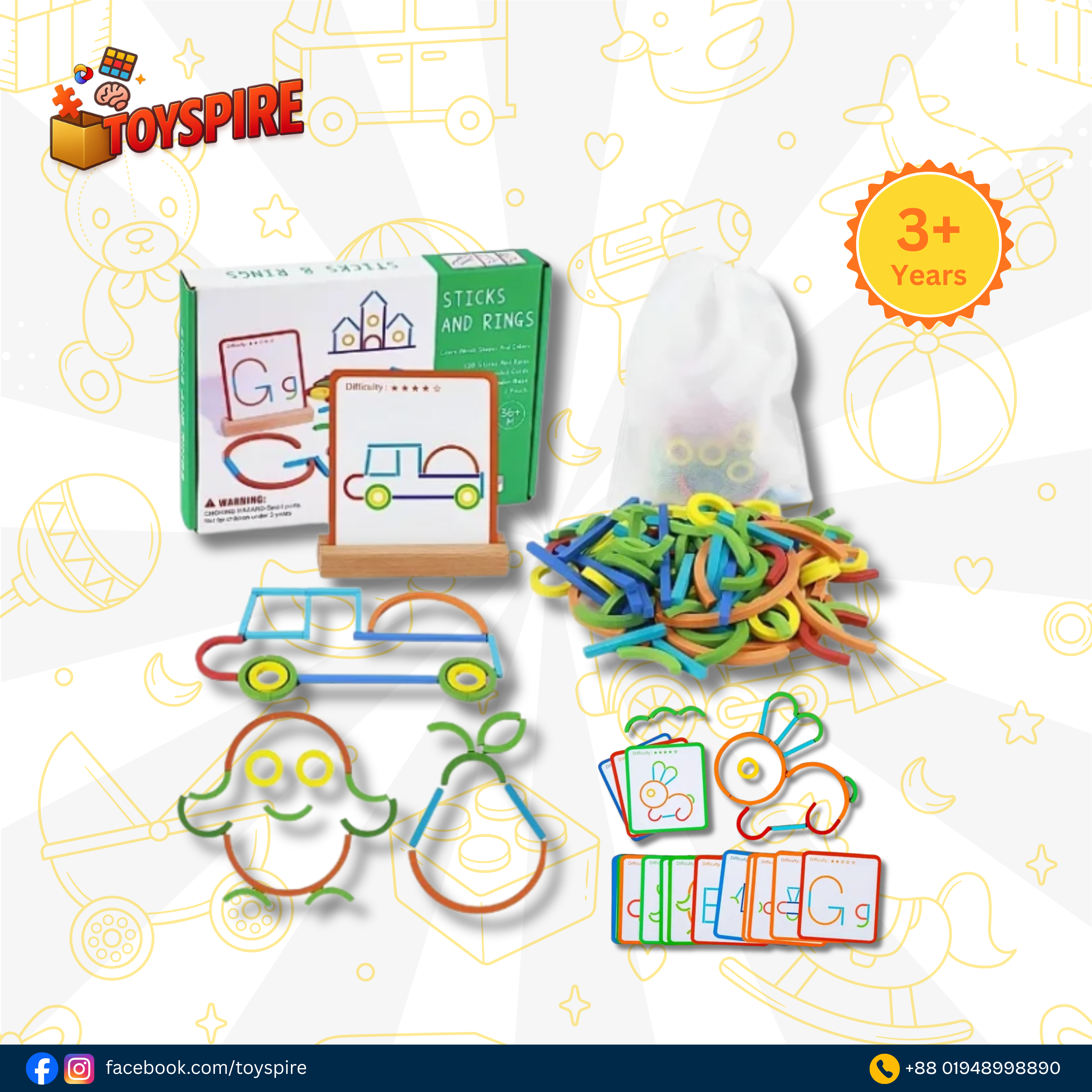 Toyspire Sticks & Rings