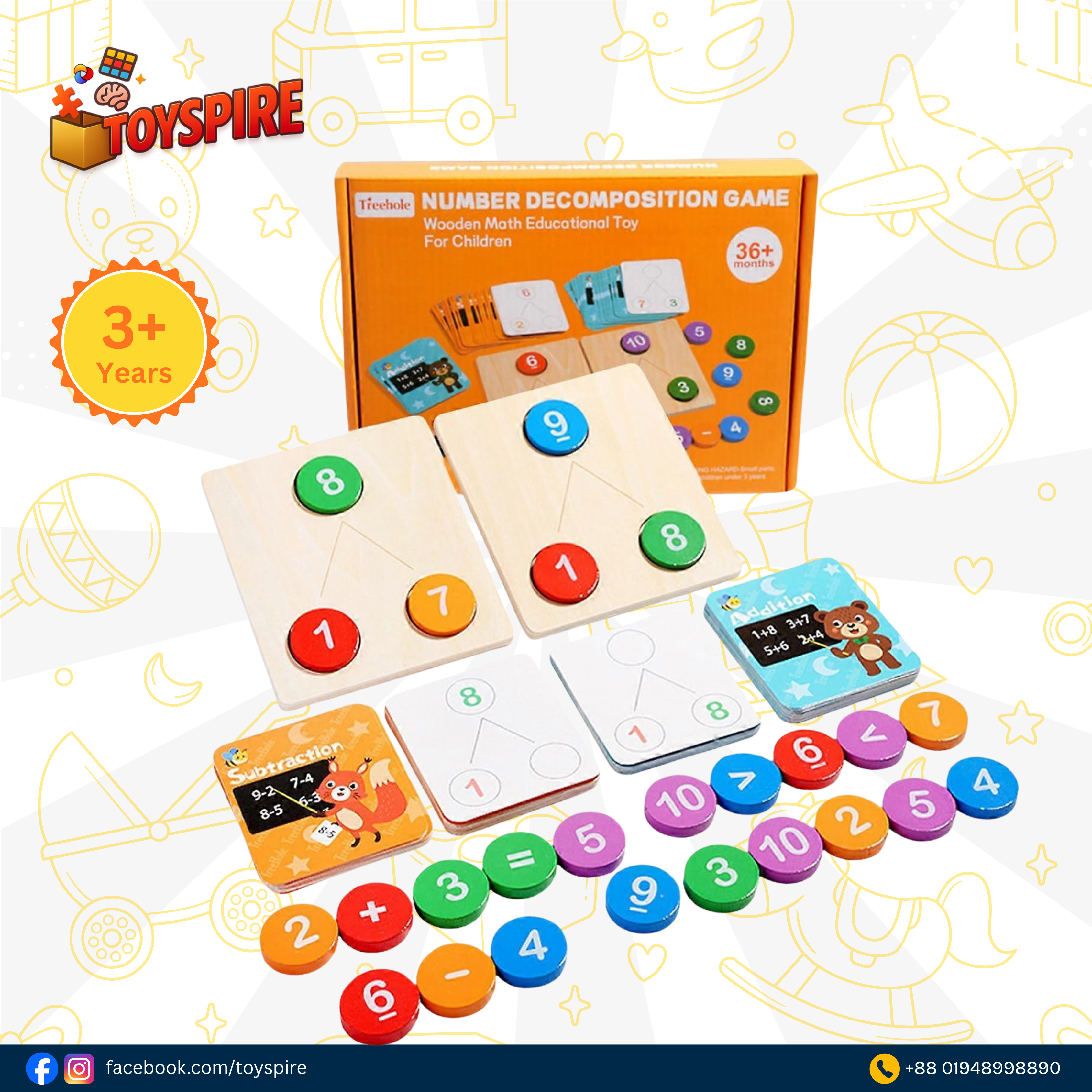 Toyspire Number Decomposition Game image