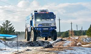 Картинка Грузовики КАМАЗ Ралли Silk Way Авто