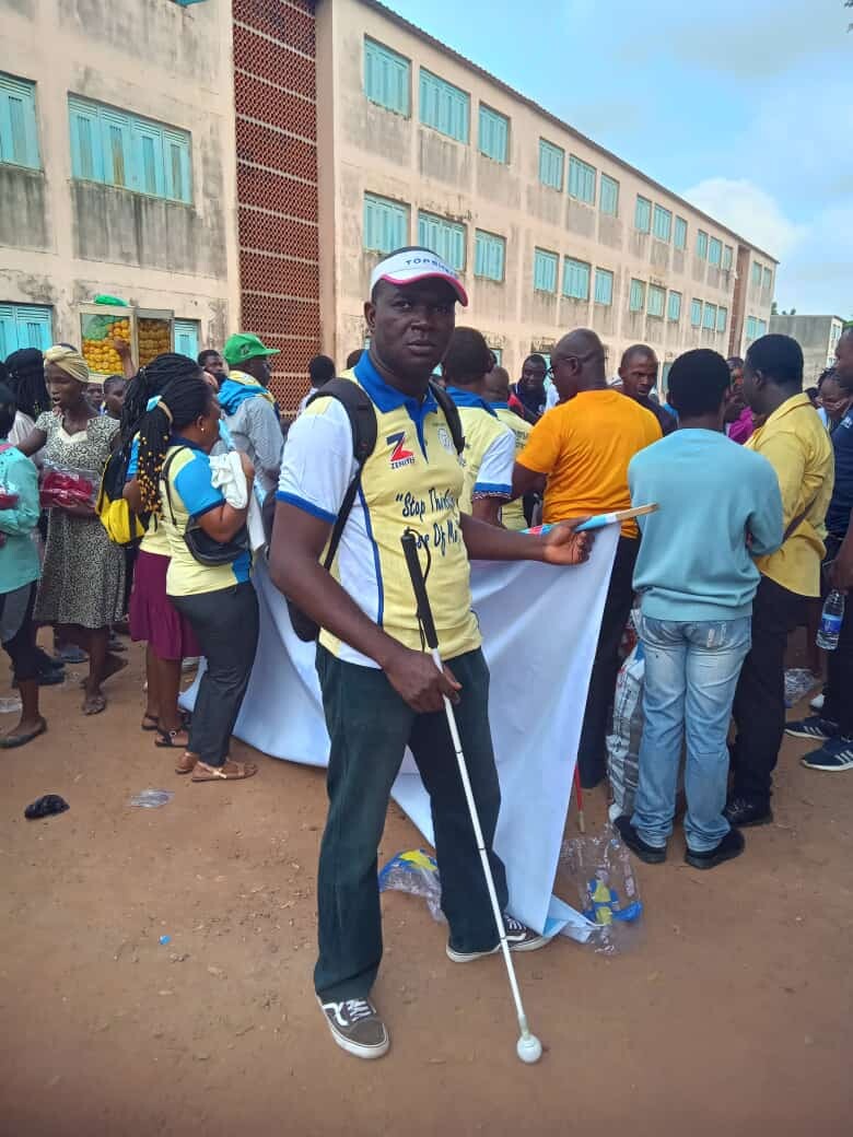 White Cane Joins together What Culture Puts Asunder