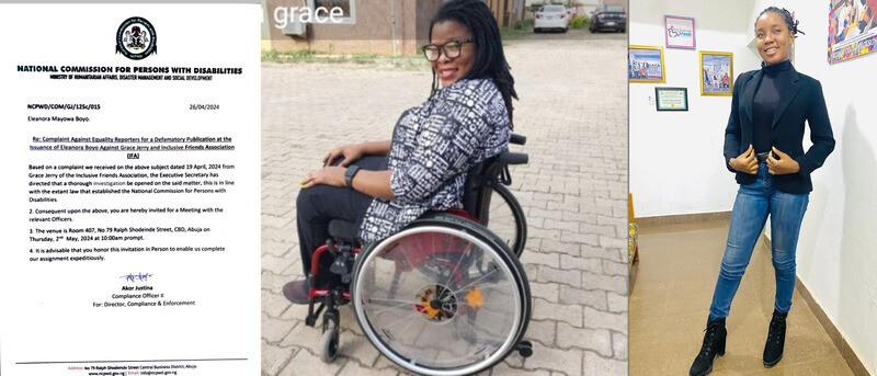 NCPWD Betrays Mission, Colludes with Grace Jerry to Victimize Blind Nigerians