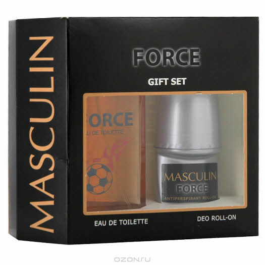 покупка Masculin Набор "Force": туалетная вода, дезодорант в интернет магазине купить в интернет магазине: Masculin Набор "Force": туалетная вода, дезодорант