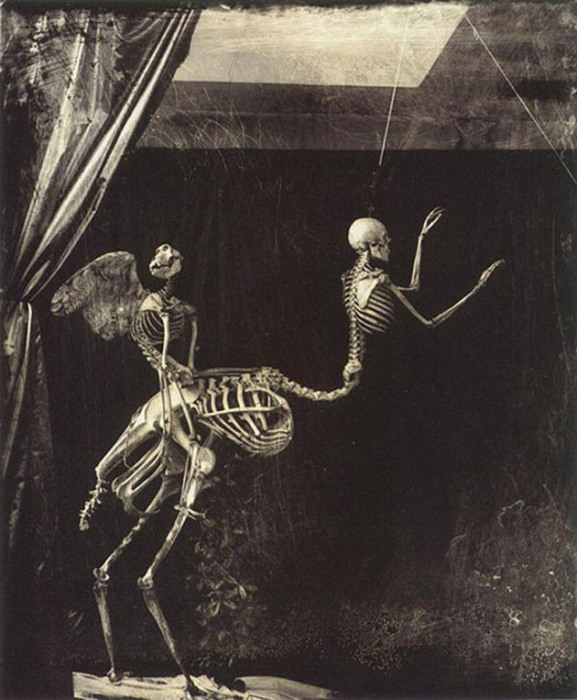 Скелеты. Автор фото: Джоэл-Питер Уиткин (Joel-Peter Witkin).