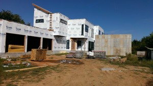 Front of the house