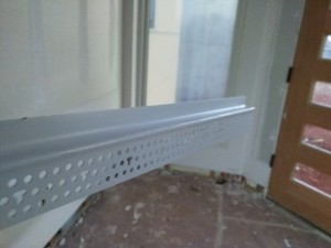 The drywall Z-reveal used on the base detail.