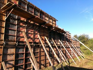 Concrete wall