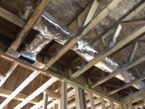 Bathroom duct