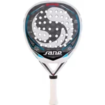 sane padel assassin carbon compact – sane padel Tropfen-Padelschläger, 368 g