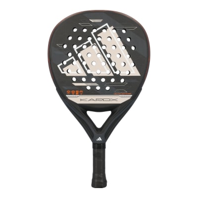 adidas kardex attl glass fiber + gritt black – Adidas Rund-Padelschläger, 368 g