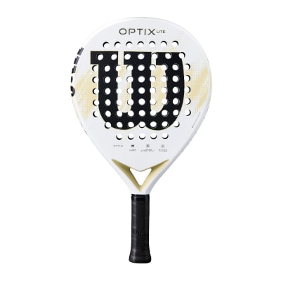 wilson optix v2 lite white – wilson Rund-Padelschläger, 355 g