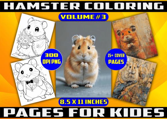 Hamster Coloring Book Cover