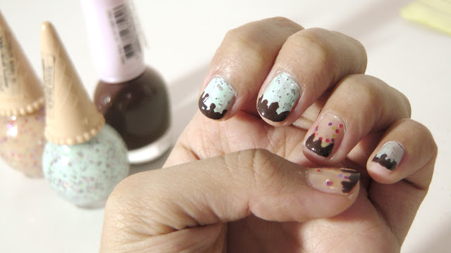 Etude House Nail Polish Sweet Recipe Ice Cream Nails #1 MintChoco Chip and #3 Apricot Candy DBR401 Bravo Brown Etude House Nail Polish Sweet Recipe Ice Cream Nails #1 MintChoco Chip and #3 Apricot Candy DBR401 Bravo Brown