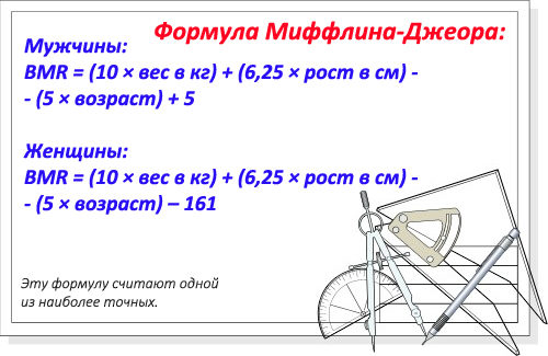 Формула Миффлина-Джеора
