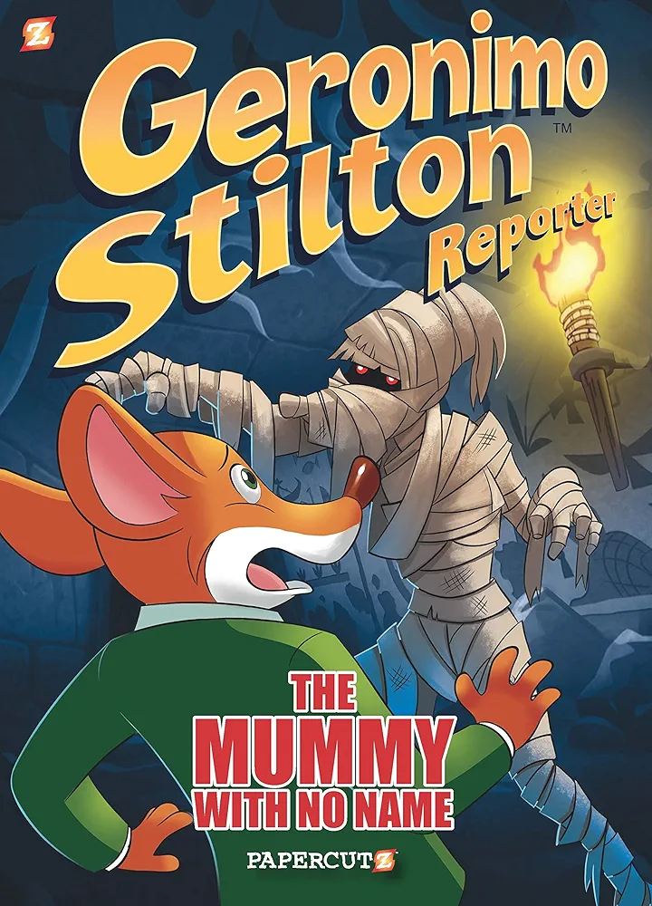 Geronimo Stilton Reporter - The Mummy with no name PAPERCUT GRAPHIC NOVEL