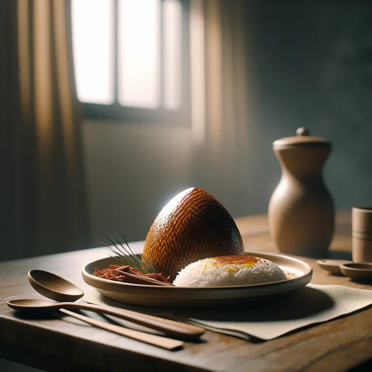 Nasi Lemak des îles Cocos - Keeling) Islands