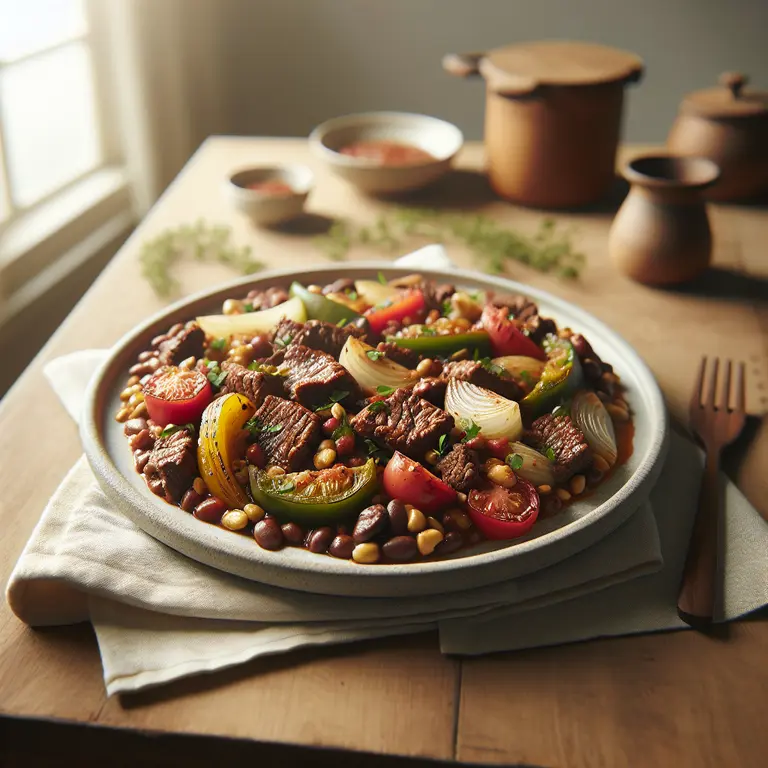 Carne asada con chimol - Honduras